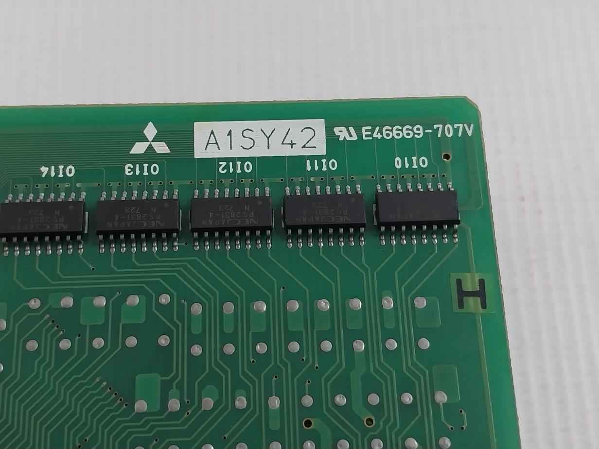 Mitsubishi A1sy42 Digital Output Local Unit Module (without Body) E46669-707v