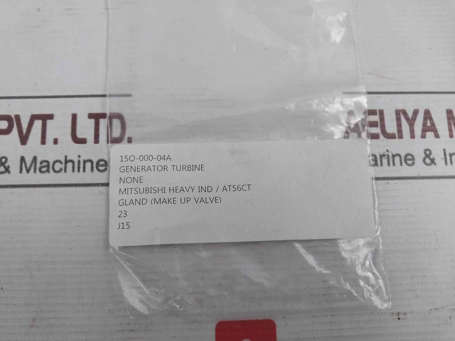 Mitsubishi At56Ct Packing Seat Gland Plug Set For Generator Turbine