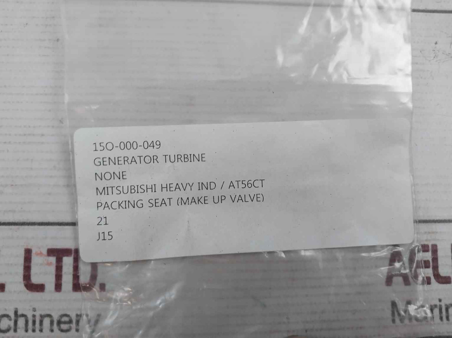 Mitsubishi At56Ct Packing Seat Gland Plug Set For Generator Turbine