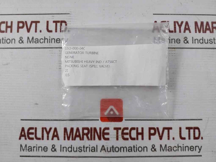 Mitsubishi At56Ct Spill Valve Packing Seat 15O-000-04C