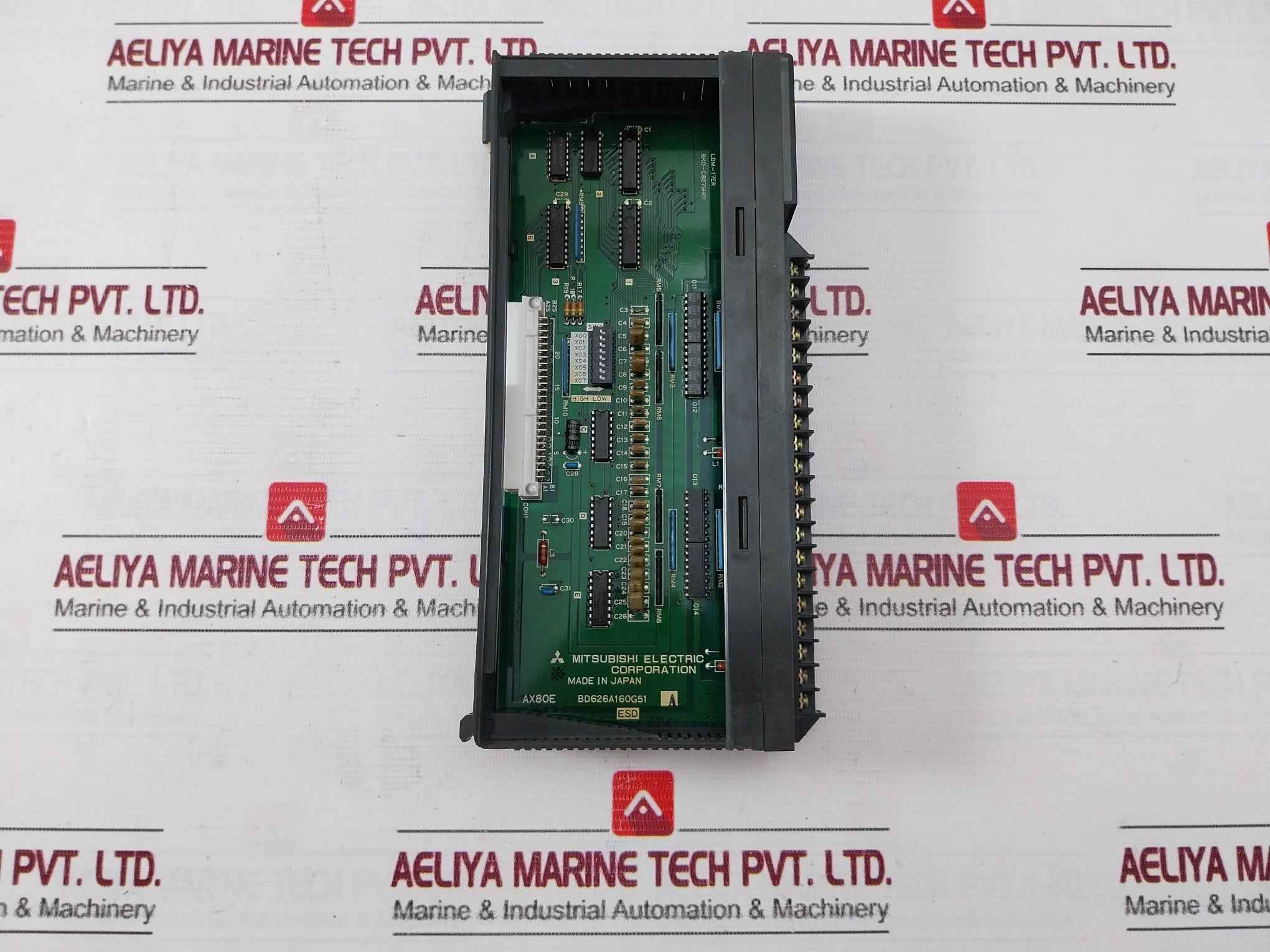 Mitsubishi Ax80E Programmable Controller Module Dc12V 4Ma Bd626A160G51 A