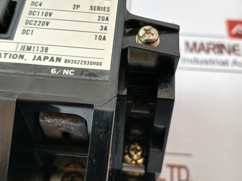 Mitsubishi B-a65 Magnetic Contactor Dc4 2P Series Dc110V 20A Dc1 10A