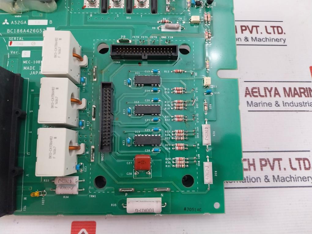 Mitsubishi BC186A426G52 Printed Circuit Board Ver: C