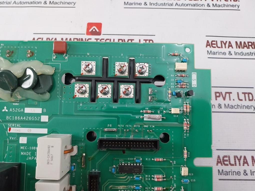 Mitsubishi BC186A426G52 Printed Circuit Board Ver: C