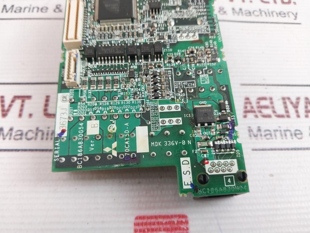 Mitsubishi Bc186A830G54 Circuit Board 336V