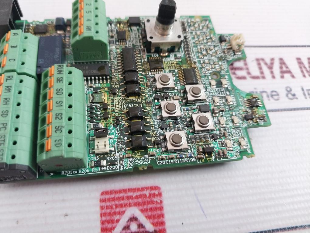 Mitsubishi BC186A830G54 Control Drive Board Ver B