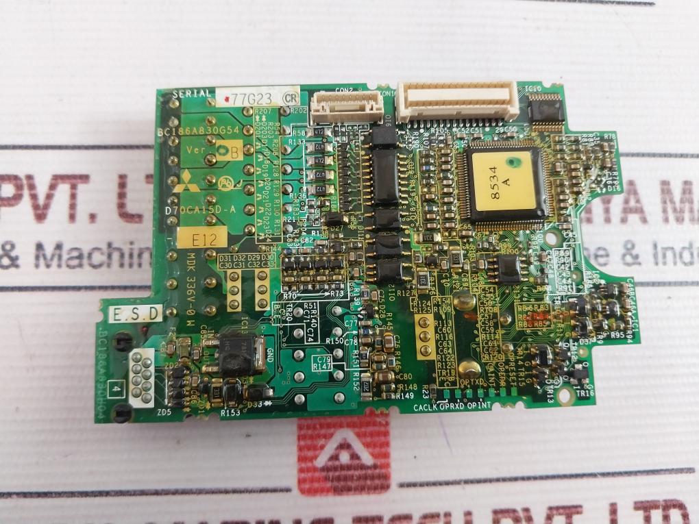 Mitsubishi BC186A830G54 Control Drive Board Ver B