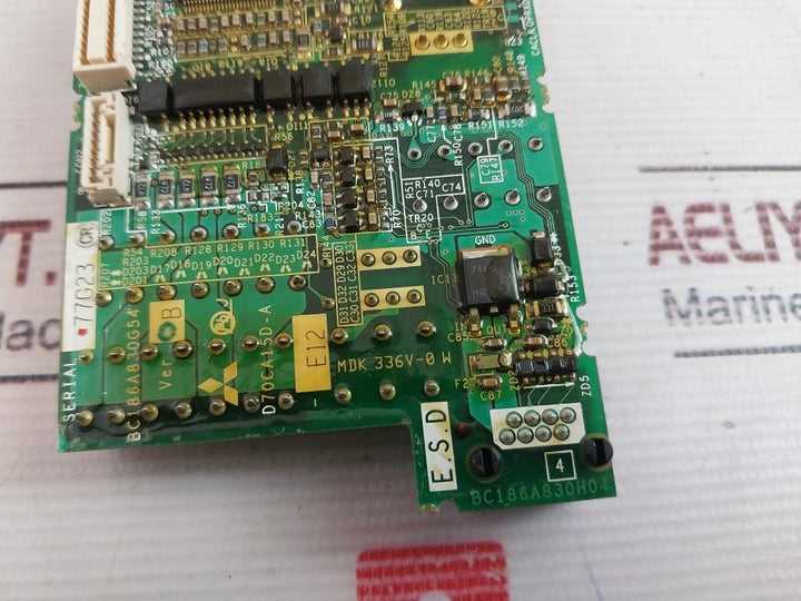 Mitsubishi BC186A830G54 Control Drive Board Ver B