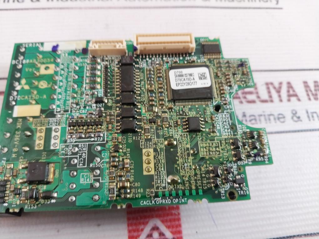Mitsubishi Bc186A830G54 Drive Control Board D70Ca15D-a Ver 0