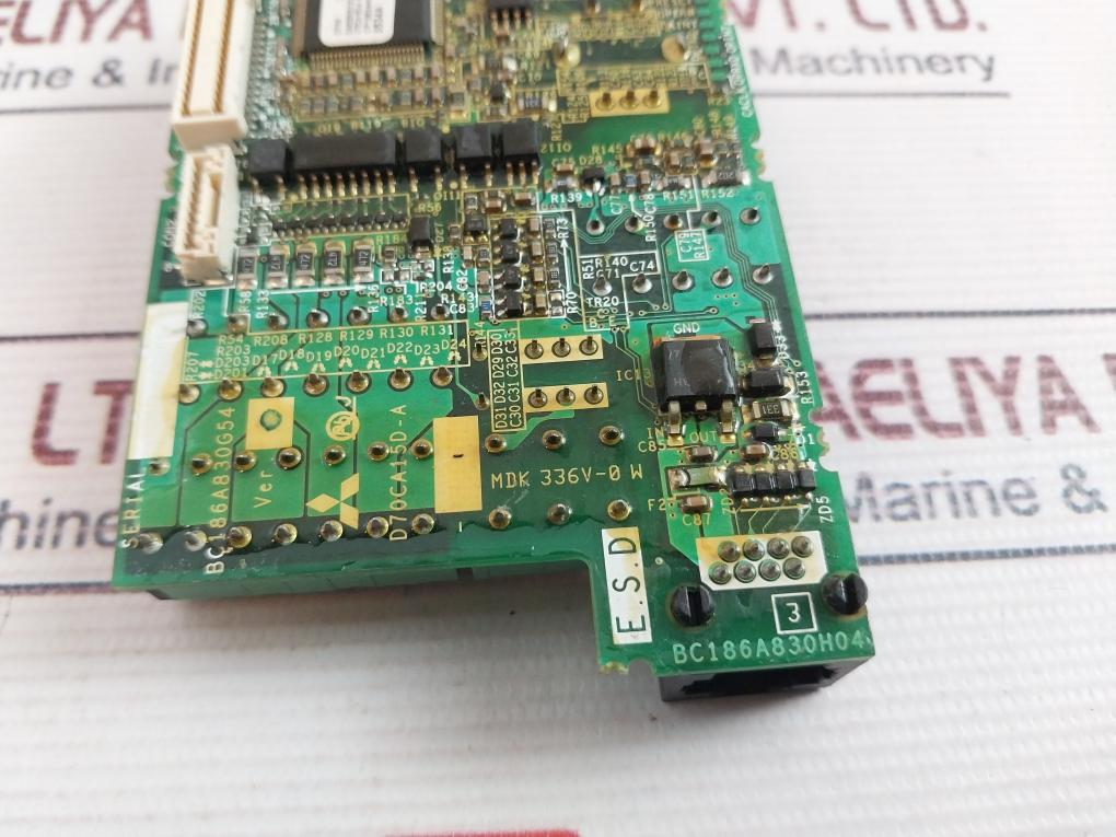 Mitsubishi Bc186A830G54 Inverter Drive Control Board