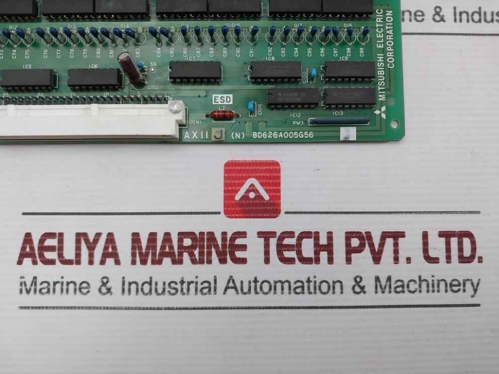 Mitsubishi Bd626A005G56 Programmable Controller Output Board