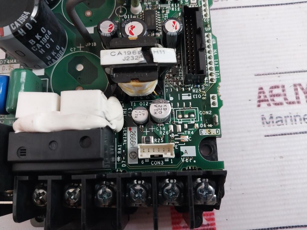 Mitsubishi D74HA0.75A-E Power Supply Module Board