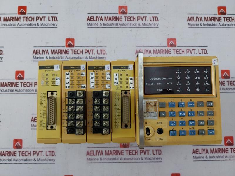 Mitsubishi E-01T-4131 Controller Rack Module Ac100-110V Type 2 Base 1.3 2