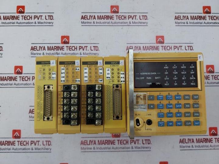 Mitsubishi E-01T-4131 Controller Rack Module Ac100-110V Type 2 Base 1.3 2
