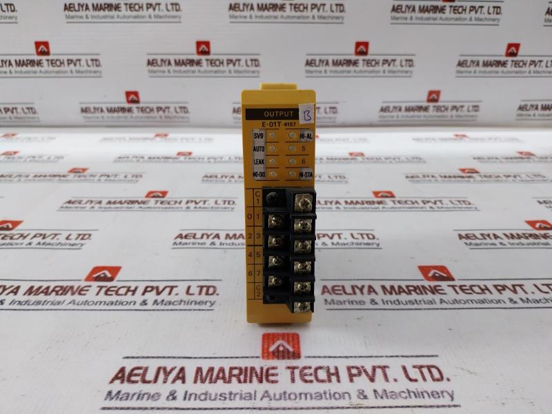 Mitsubishi E-01T-4131 Controller Rack Module Ac100-110V Type 2 Base 1.3 2