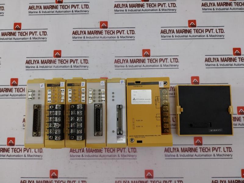 Mitsubishi E-01t-4157 Controller Rack Module Ac100-110v Type S6 94v-0
