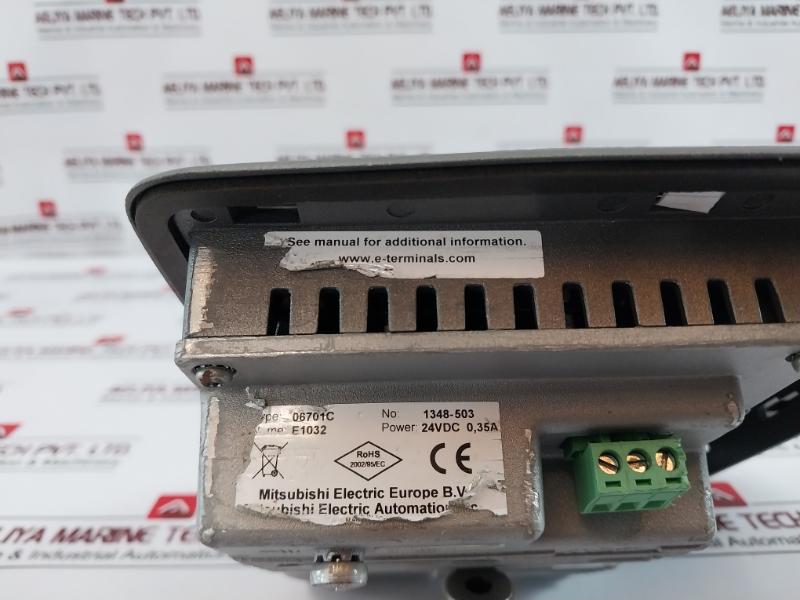 Mitsubishi Electric 06701C E1032 Operator Panel 24Vdc 0.35A With Cat 6 Cable