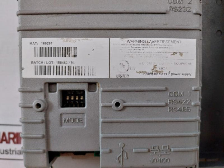 Mitsubishi Electric 06701c E1032 Hmi Operator Panel 24vdc 0.35a 155453-108