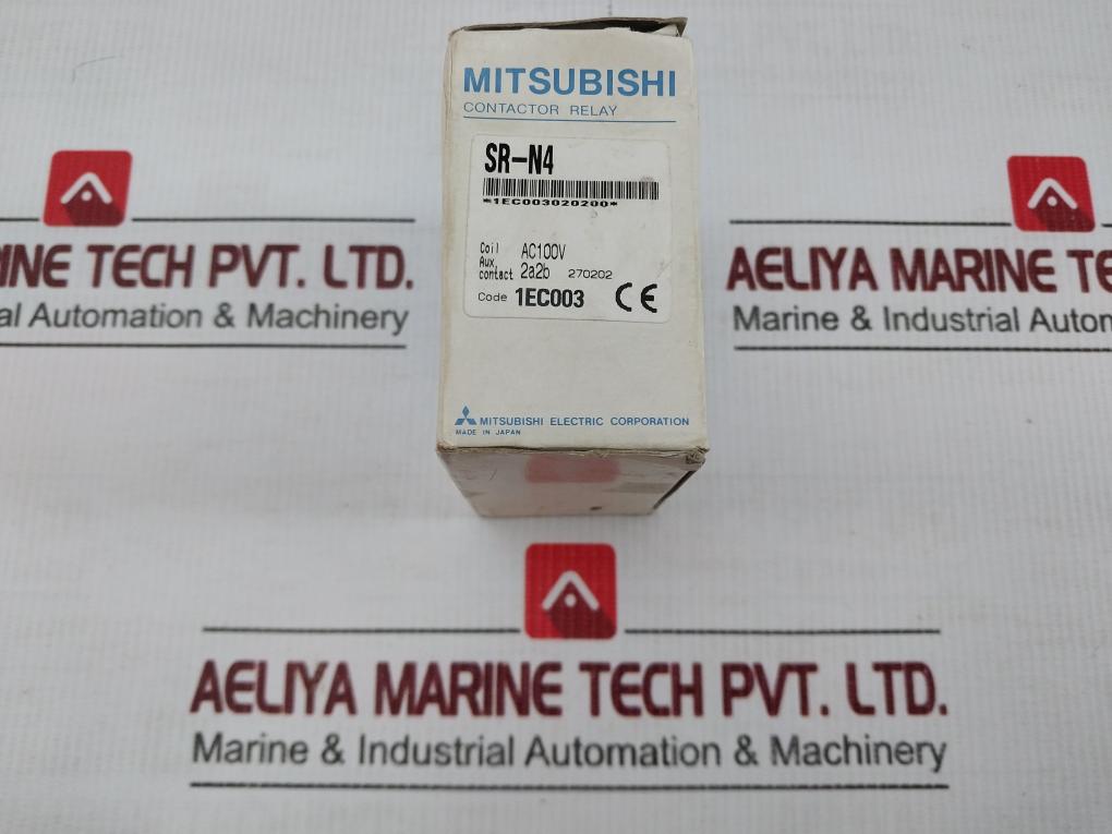 Mitsubishi Electric 100-110V 50/60Hz Magnetic Contactor Relay Sr-n4