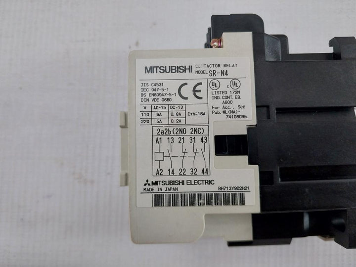 Mitsubishi Electric 100-110V 50/60Hz Magnetic Contactor Relay Sr-n4