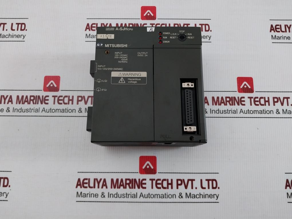 Mitsubishi Electric 200-240Vac 50/60Hz Programmable Logic Controller A1Sjhcpu