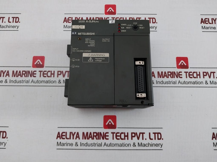 Mitsubishi Electric 200-240Vac 50/60Hz Programmable Logic Controller A1Sjhcpu