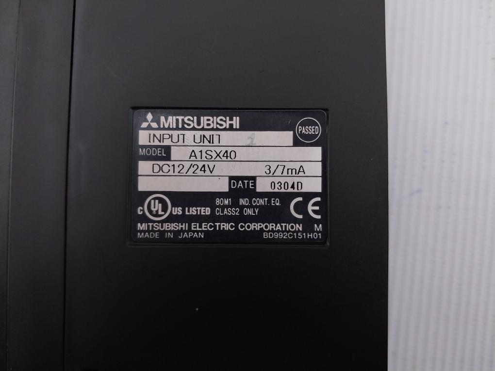 Mitsubishi Electric 200-240Vac 50/60Hz Programmable Logic Controller A1Sjhcpu
