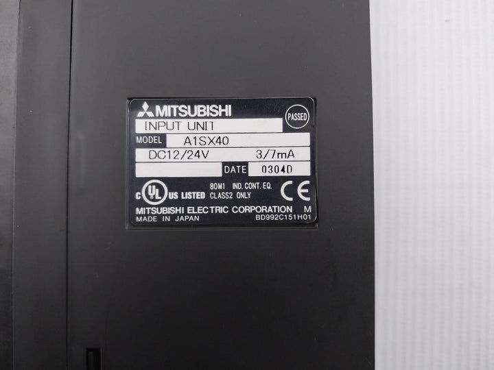 Mitsubishi Electric 200-240Vac 50/60Hz Programmable Logic Controller A1Sjhcpu