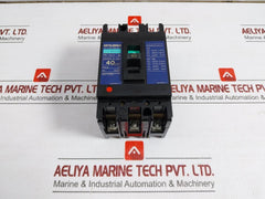 Mitsubishi Electric 3-pole Circuit Breaker 600 Vac Part No Nf50-cs