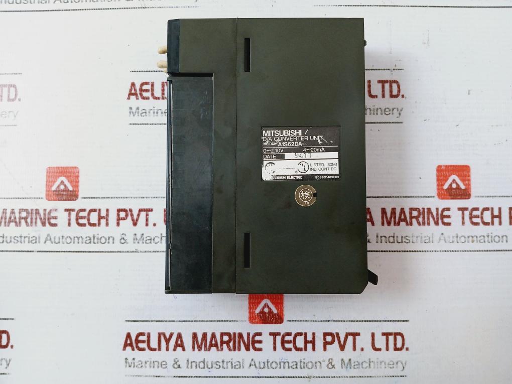 Mitsubishi Electric A1s61p, A1scpu, A1s64ad, A1s62da,a1smca-2ke Plc Module Rack