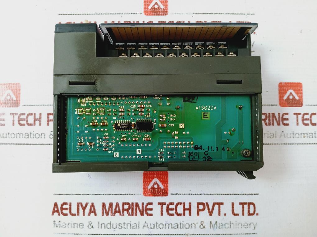 Mitsubishi Electric A1s61p, A1scpu, A1s64ad, A1s62da,a1smca-2ke Plc Module Rack