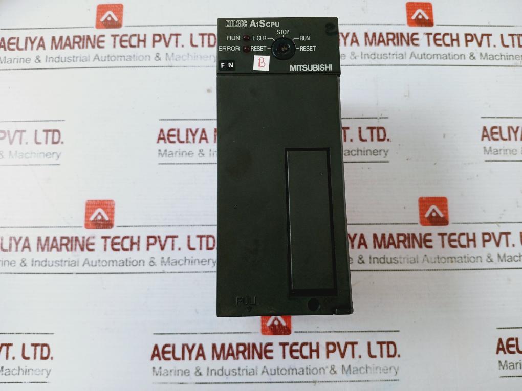 Mitsubishi Electric A1s61p, A1scpu, A1s64ad, A1s62da,a1smca-2ke Plc Module Rack