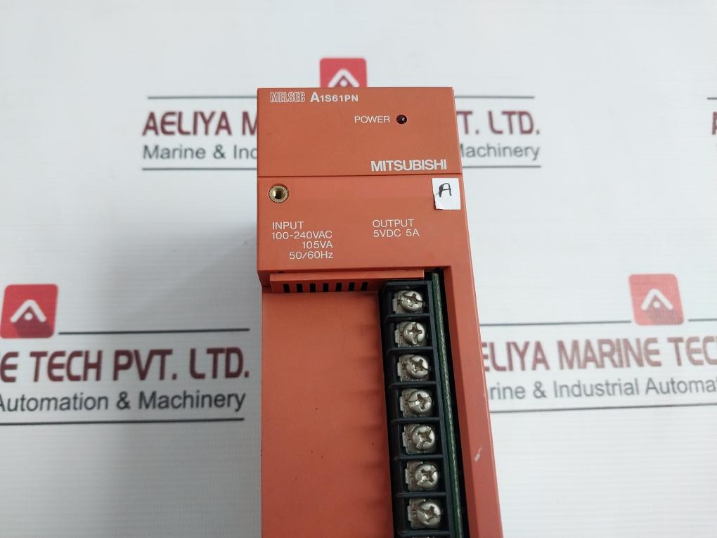Mitsubishi Electric A1S61Pn Power Supply Unit A1Scpu A1Sx81 A1Sy81 A1S38B 5Vdc