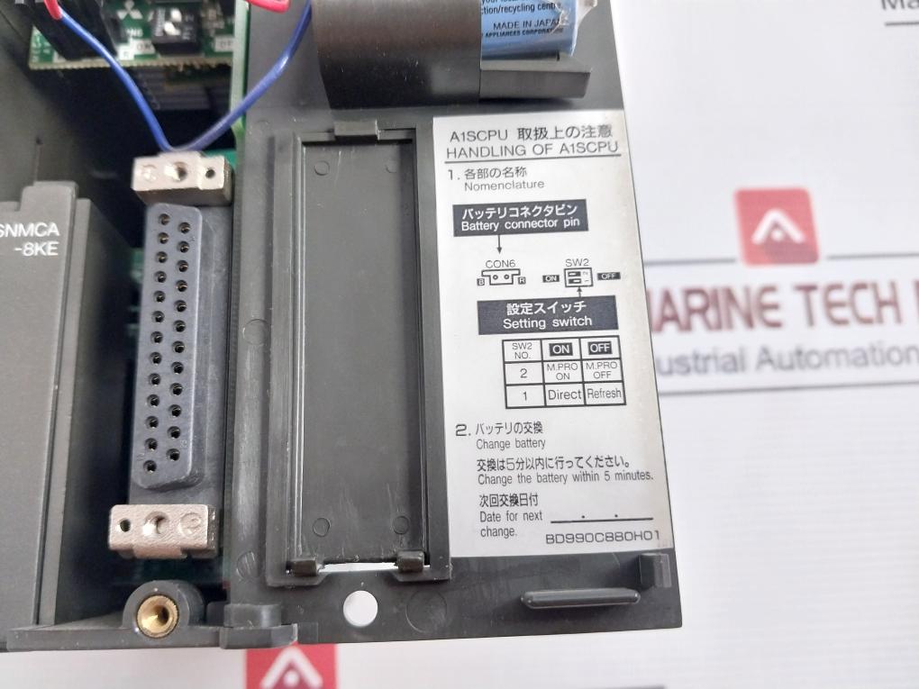 Mitsubishi Electric A1S61Pn Power Supply Unit A1Scpu A1Sx81 A1Sy81 A1S38B 5Vdc