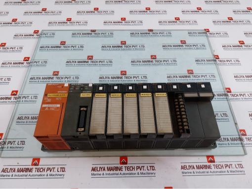 Mitsubishi Electric A1S61PN,A1SHCPU,A1SX40-S2,A1SY10,A1SG60,A1S38B Module Rack