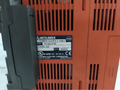Mitsubishi Electric A1S61PN,A1SHCPU,A1SX40-S2,A1SY10,A1SG60,A1S38B Module Rack