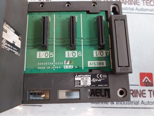 Mitsubishi Electric A1S61PN,A1SHCPU,A1SX40-S2,A1SY10,A1SG60,A1S38B Module Rack