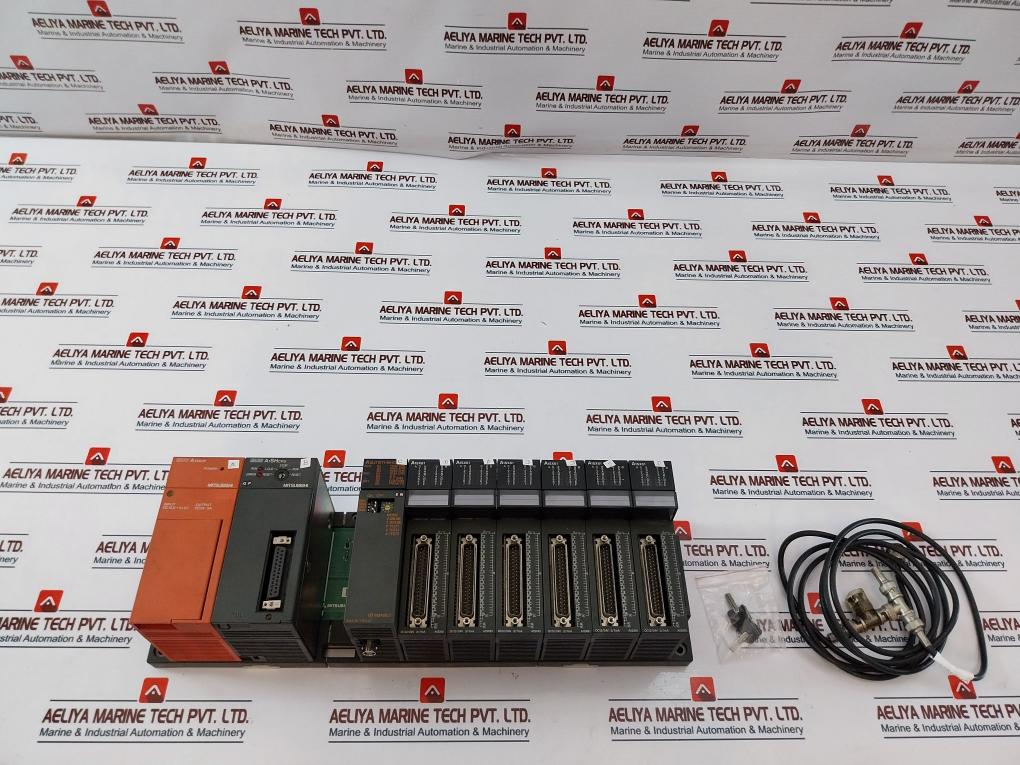 Mitsubishi Electric A1S63P Plc Cpu 9-slot Rack W/ Module