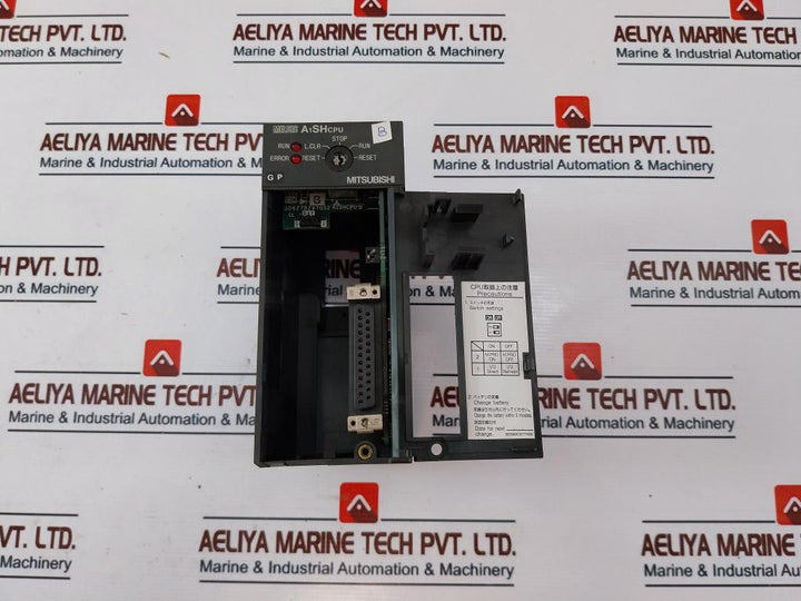 Mitsubishi Electric A1S63P Plc Cpu 9-slot Rack W/ Module