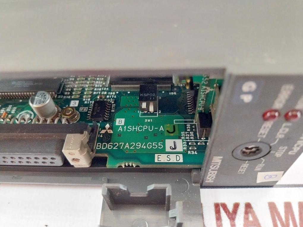 Mitsubishi Electric A1S63P Plc Cpu 9-slot Rack W/ Module