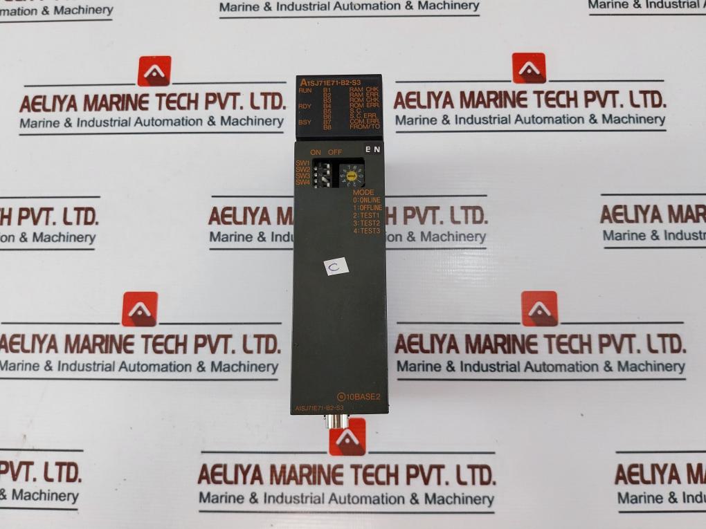 Mitsubishi Electric A1S63P Plc Cpu 9-slot Rack W/ Module