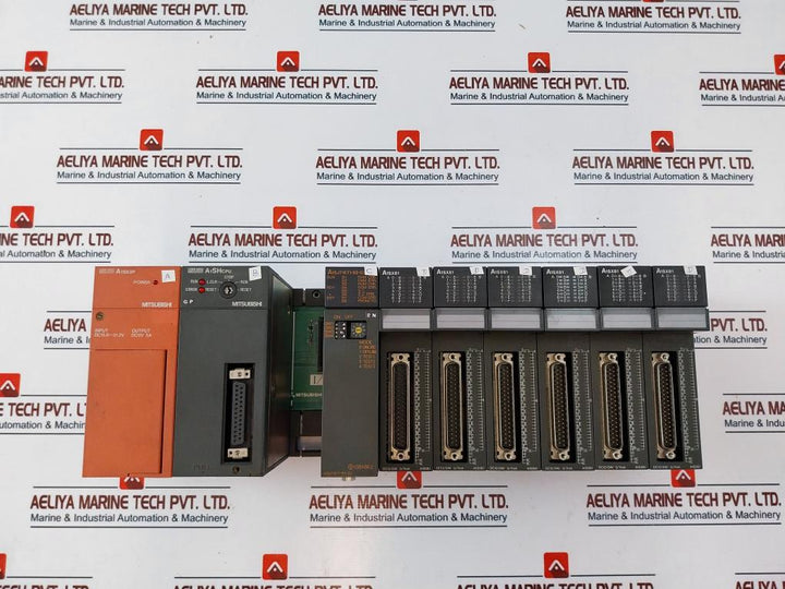 Mitsubishi Electric A1S63P Plc Cpu 9-slot Rack W/ Module