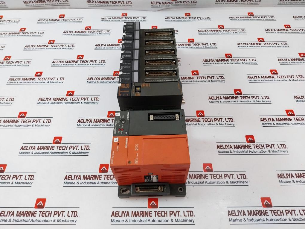 Mitsubishi Electric A1S63P Plc Cpu 9-slot Rack W/ Module