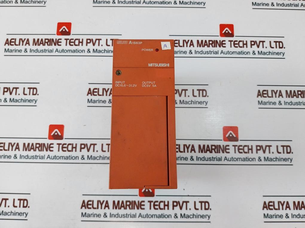 Mitsubishi Electric A1S63P Plc Cpu 9-slot Rack W/ Module