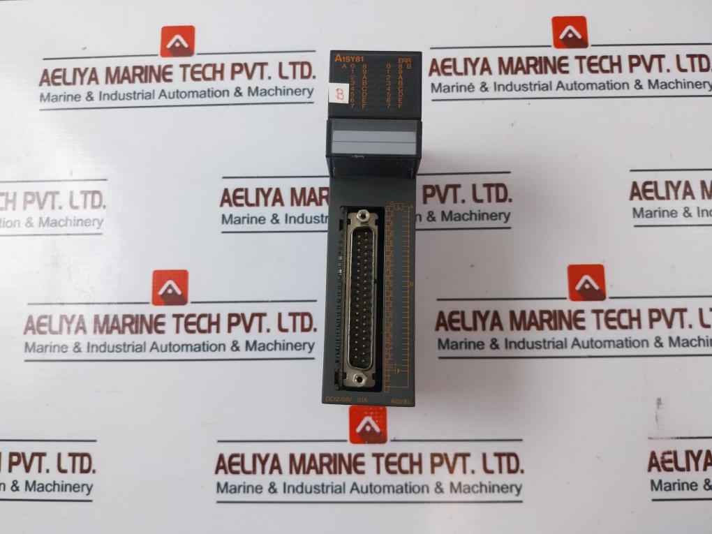 Mitsubishi Electric A1S63P Plc Cpu 9-solt Rack W/ Module