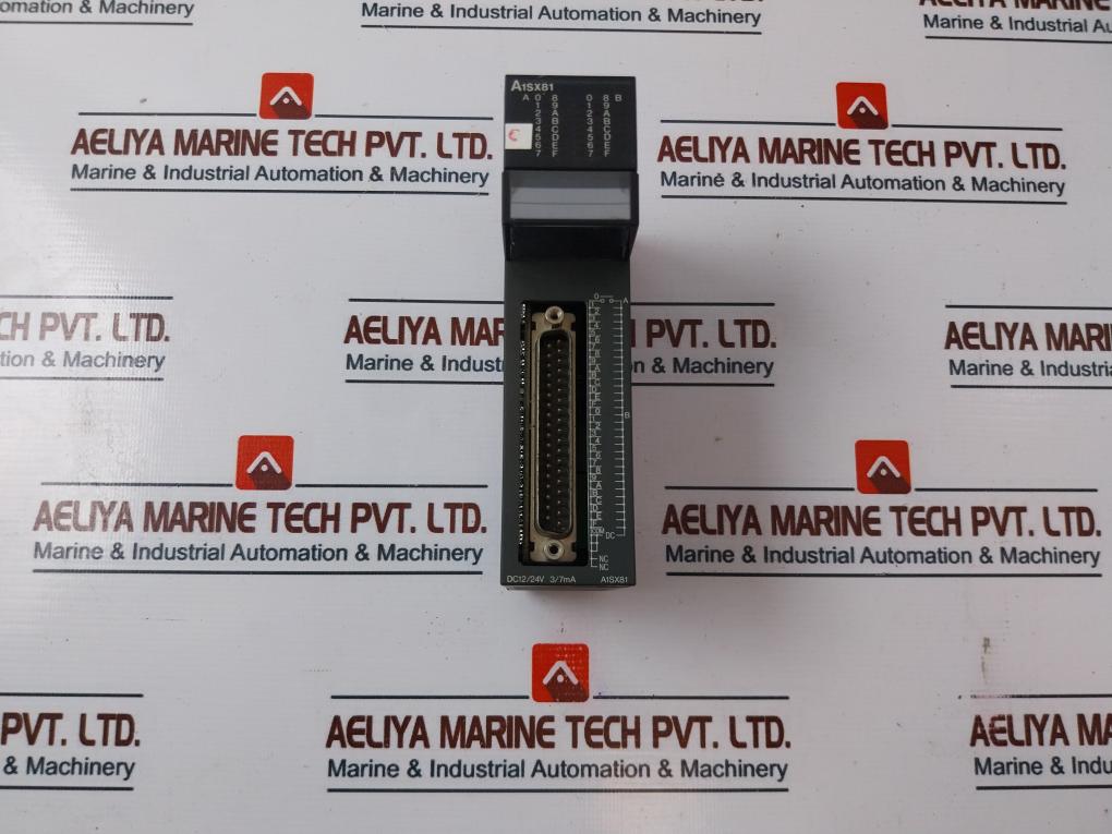 Mitsubishi Electric A1S63P Plc Cpu 9-solt Rack W/ Module