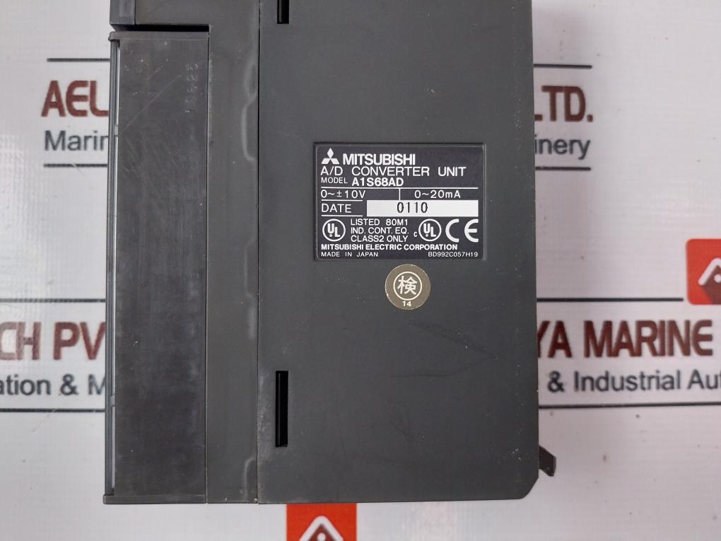 Mitsubishi Electric A1S63P Plc Cpu 9-solt Rack W/ Module