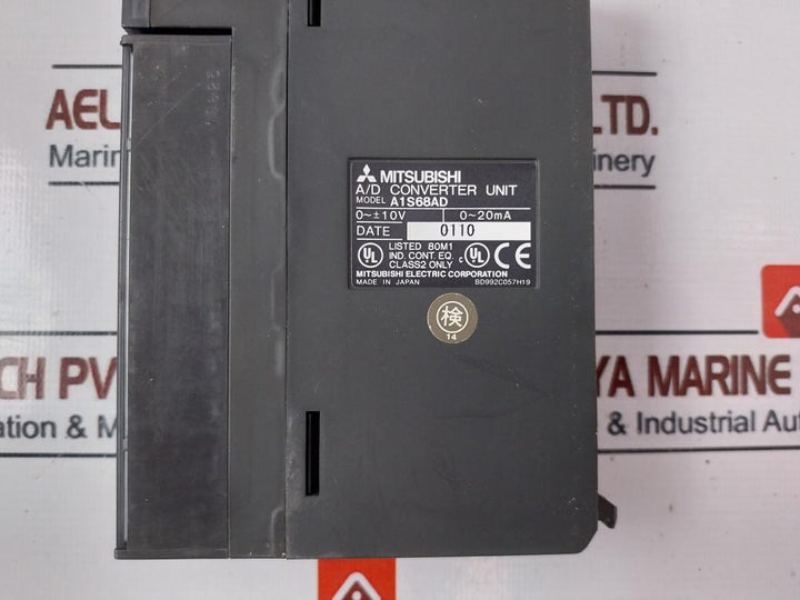 Mitsubishi Electric A1S63P Plc Cpu 9-solt Rack W/ Module