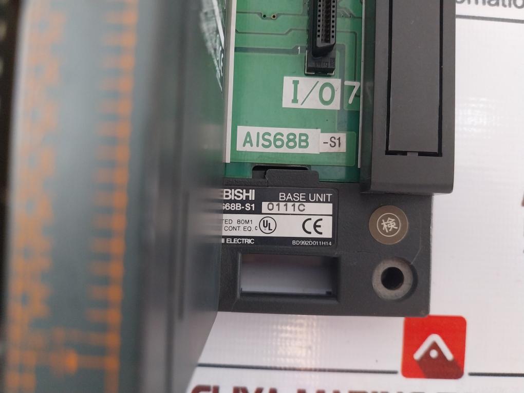 Mitsubishi Electric A1S63P Plc Cpu 9-solt Rack W/ Module