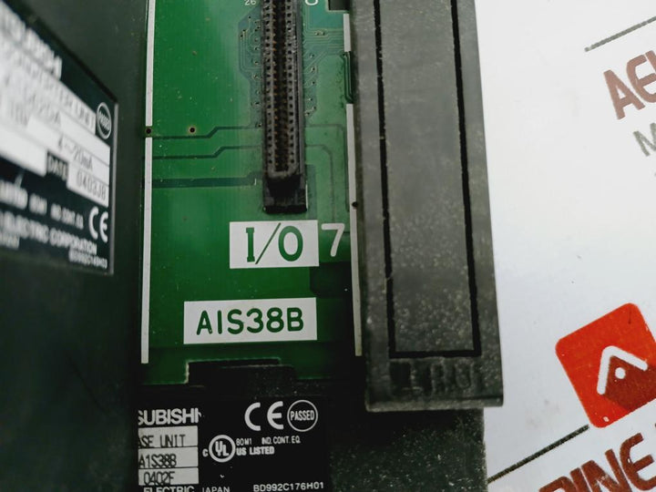 Mitsubishi A1S63P,A1SHCPU,A1SX81,A1SX80-S1,A1SY81,A1SY10,A1S62DA,A1S38B PLC Rack